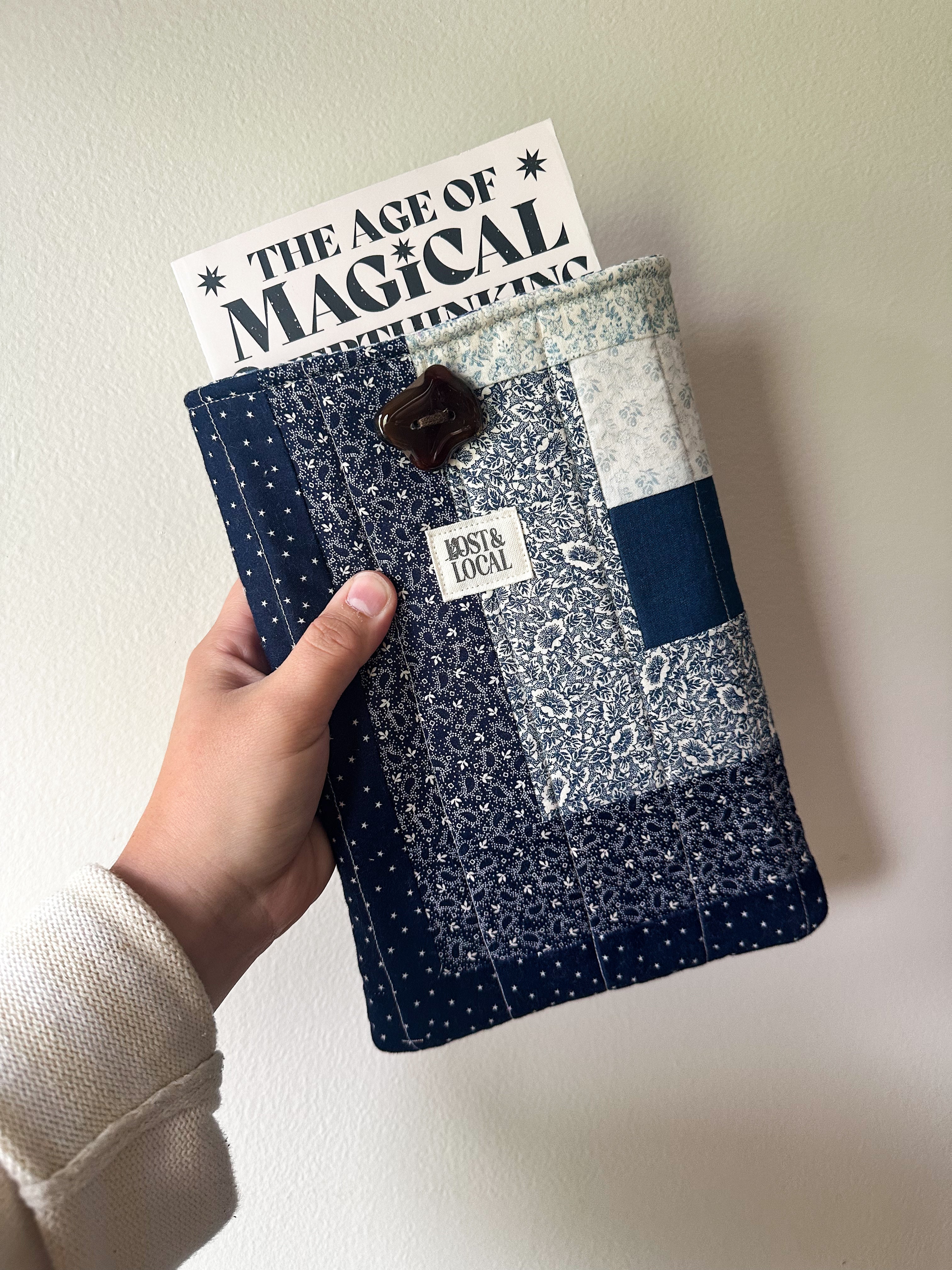 Quilted Book Sleeve
