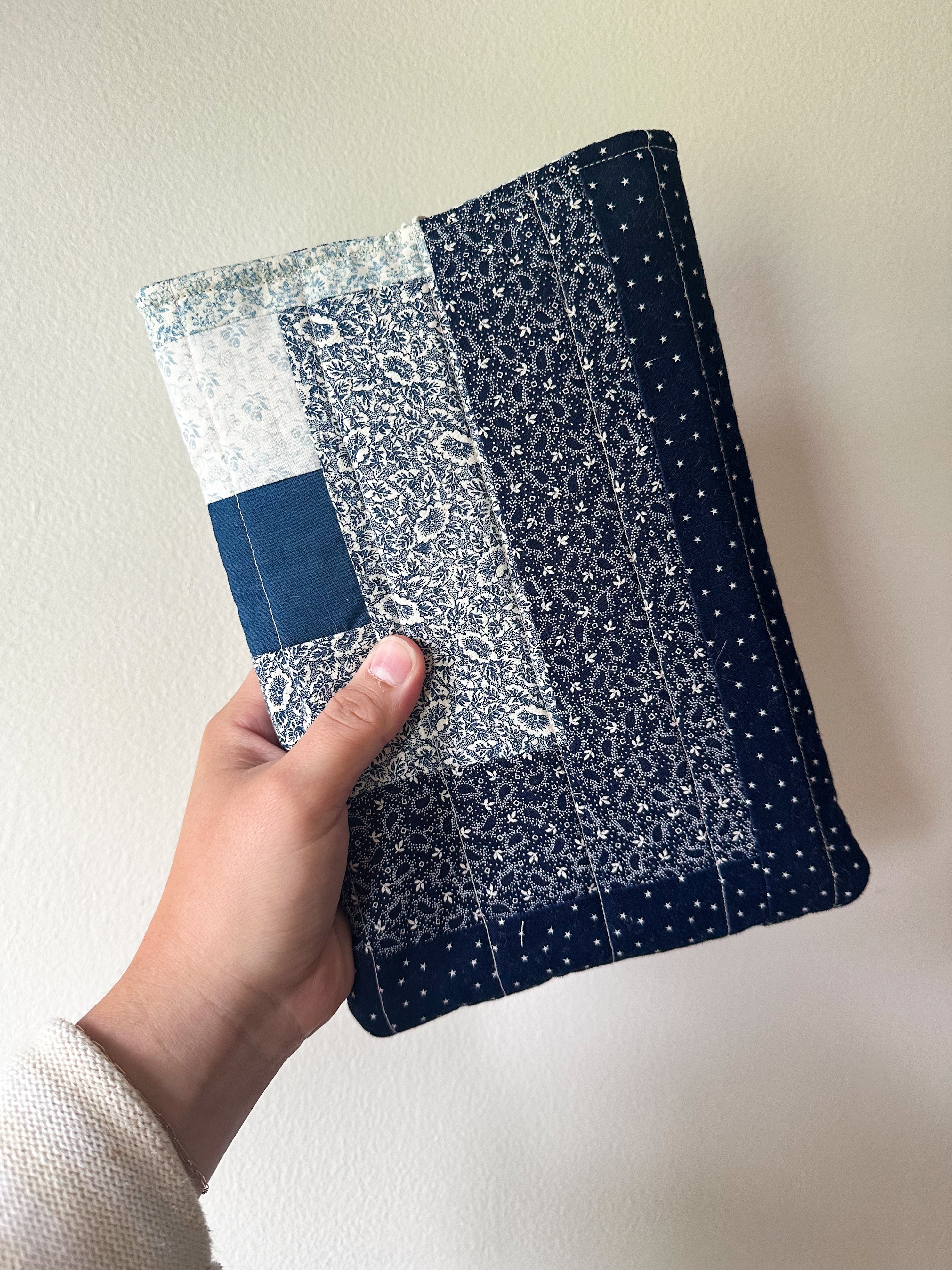 Quilted Book Sleeve