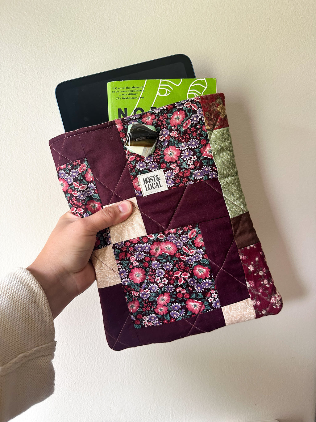 Quilted Book Sleeve XL