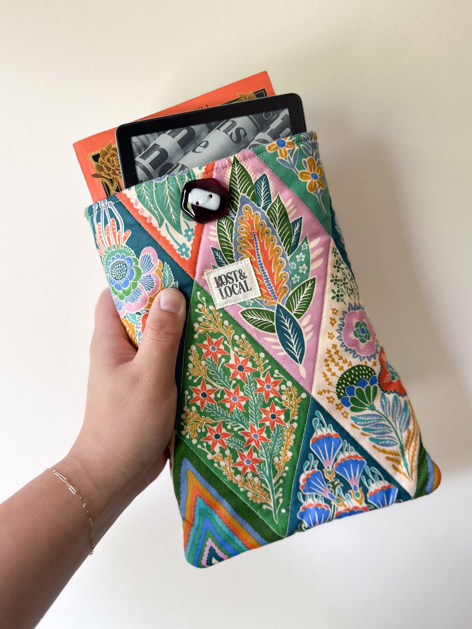 Quilted Book Sleeve