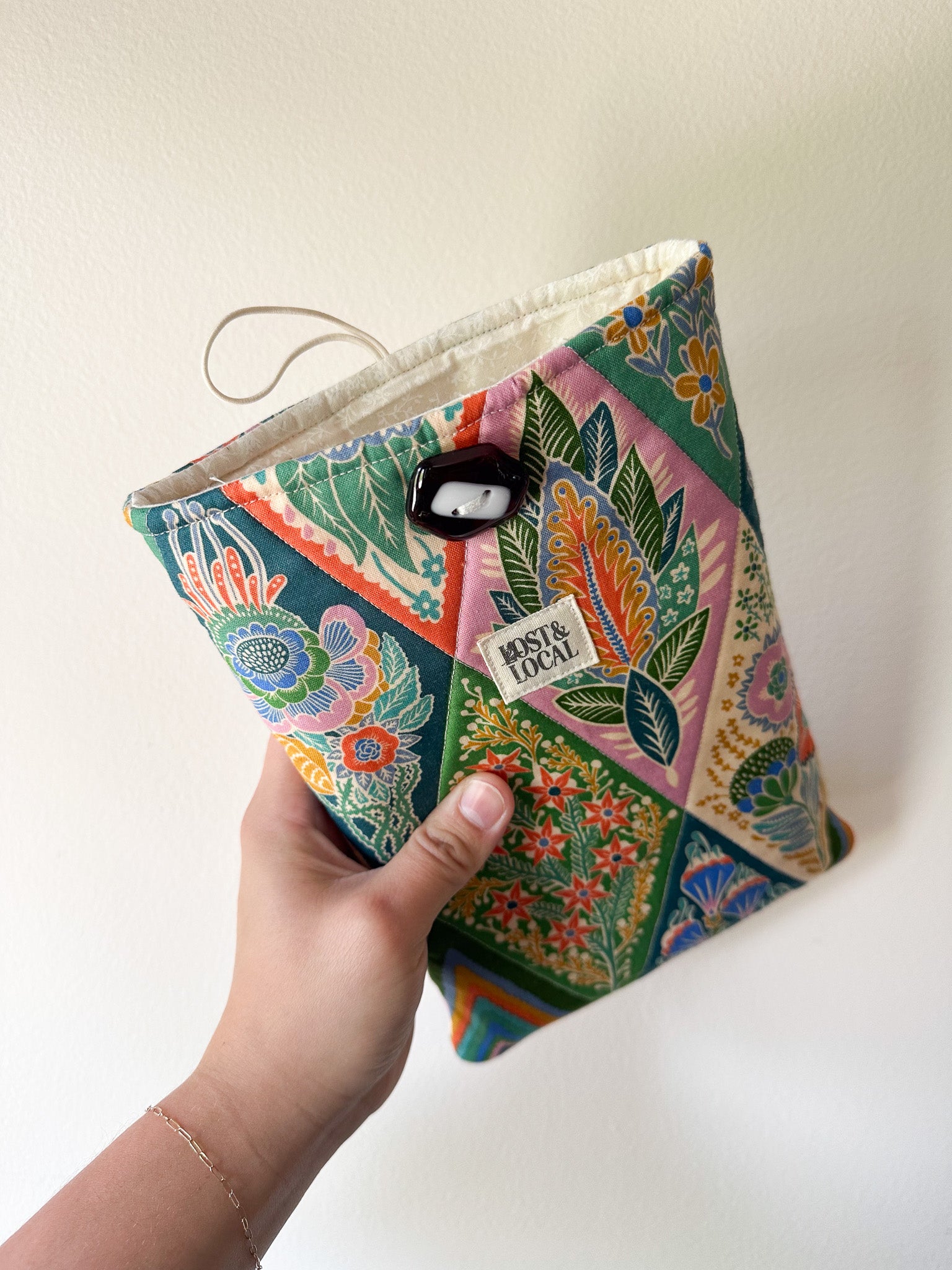 Quilted Book Sleeve