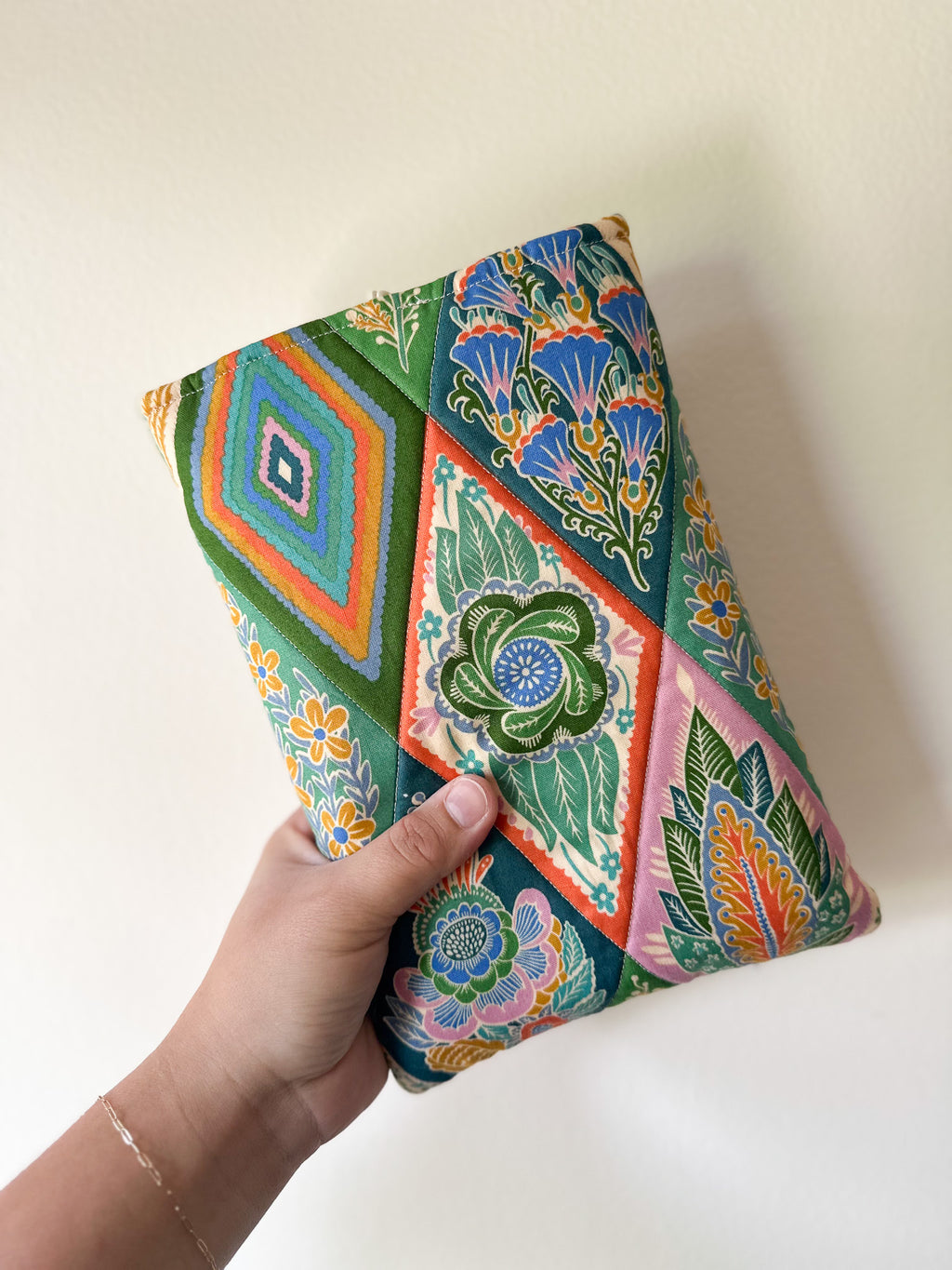 Quilted Book Sleeve