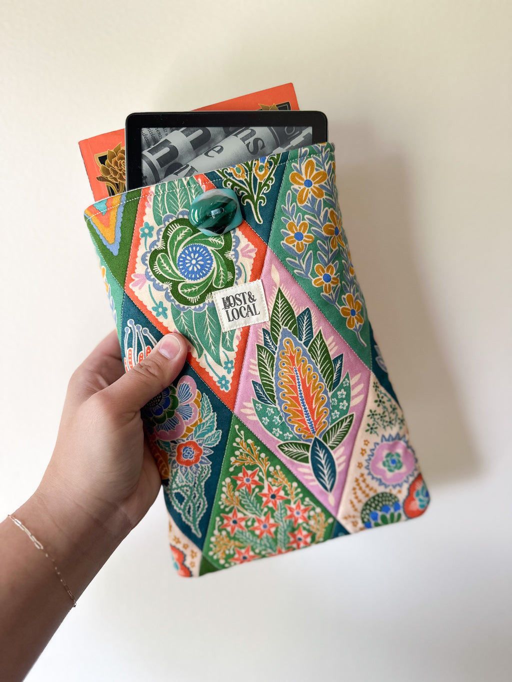 Quilted Book Sleeve