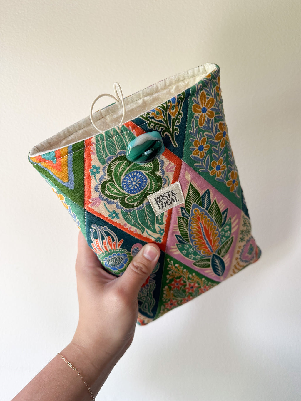 Quilted Book Sleeve