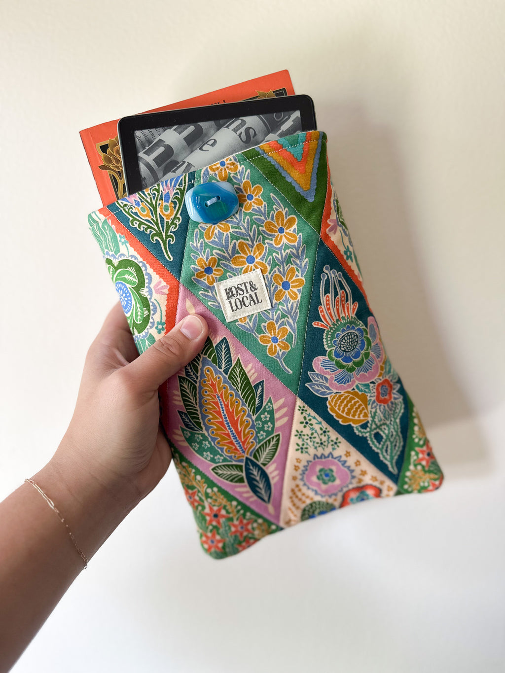 Quilted Book Sleeve
