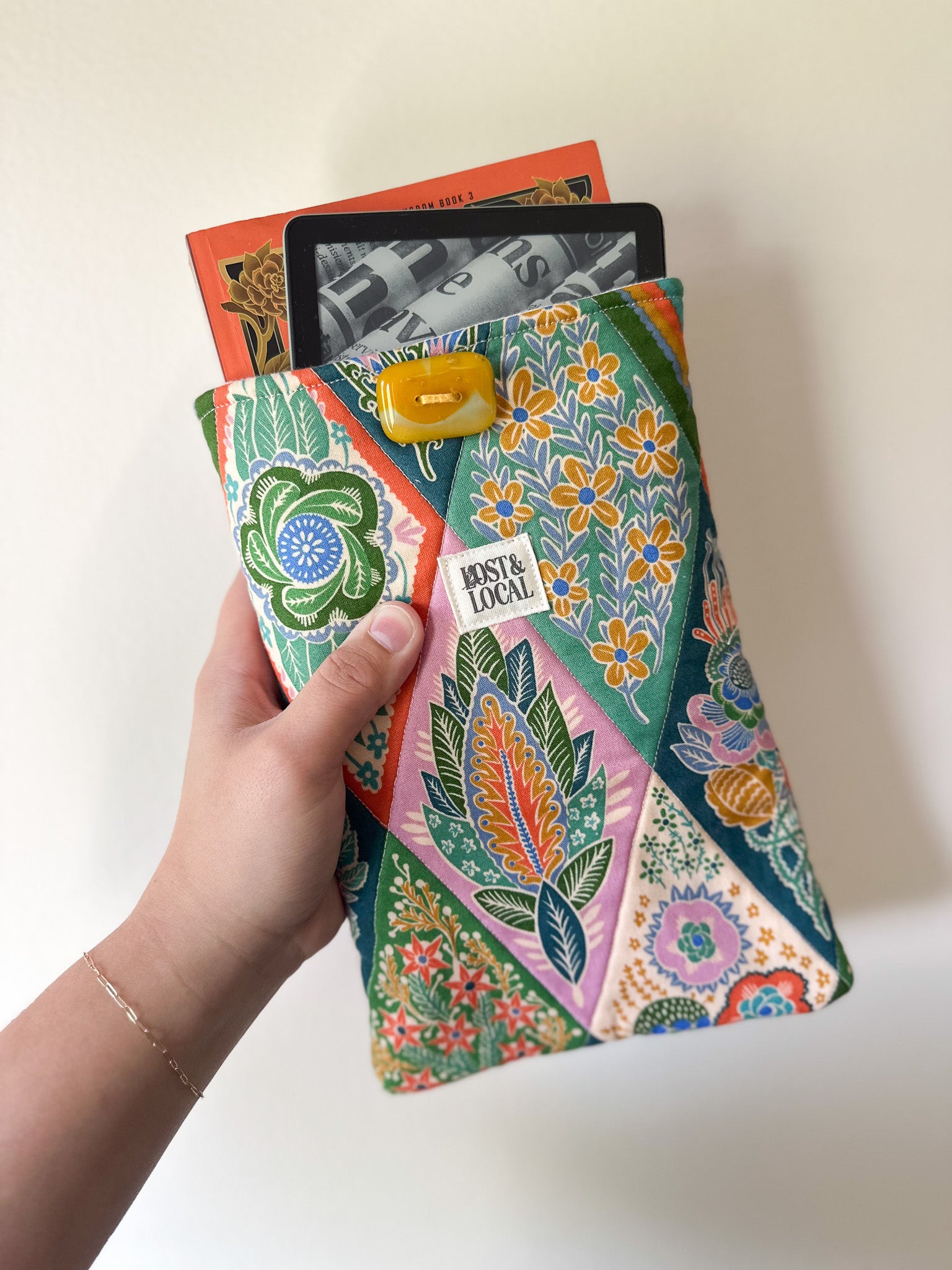 Quilted Book Sleeve