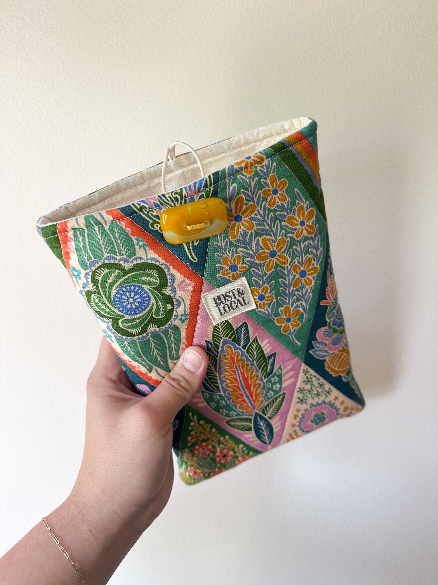 Quilted Book Sleeve