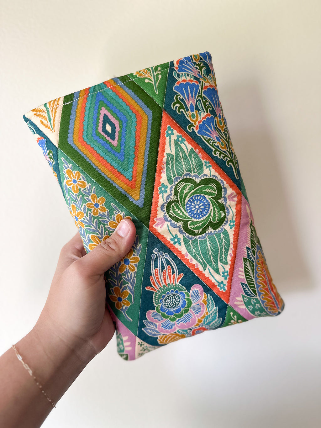 Quilted Book Sleeve