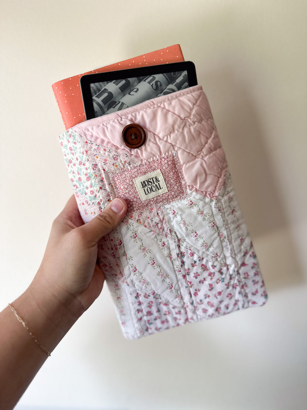 Quilted Book Sleeve