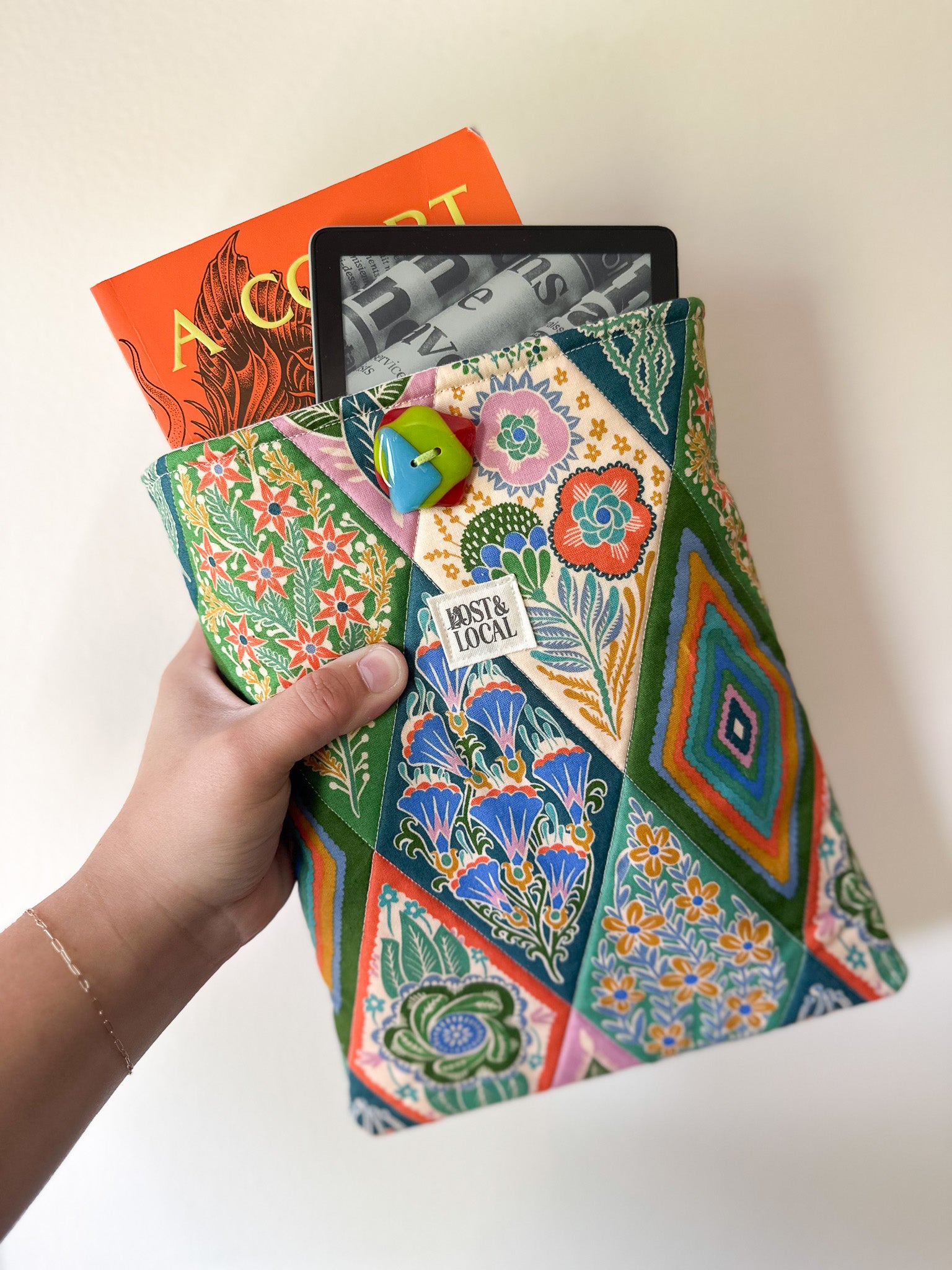 Quilted Book Sleeve XL