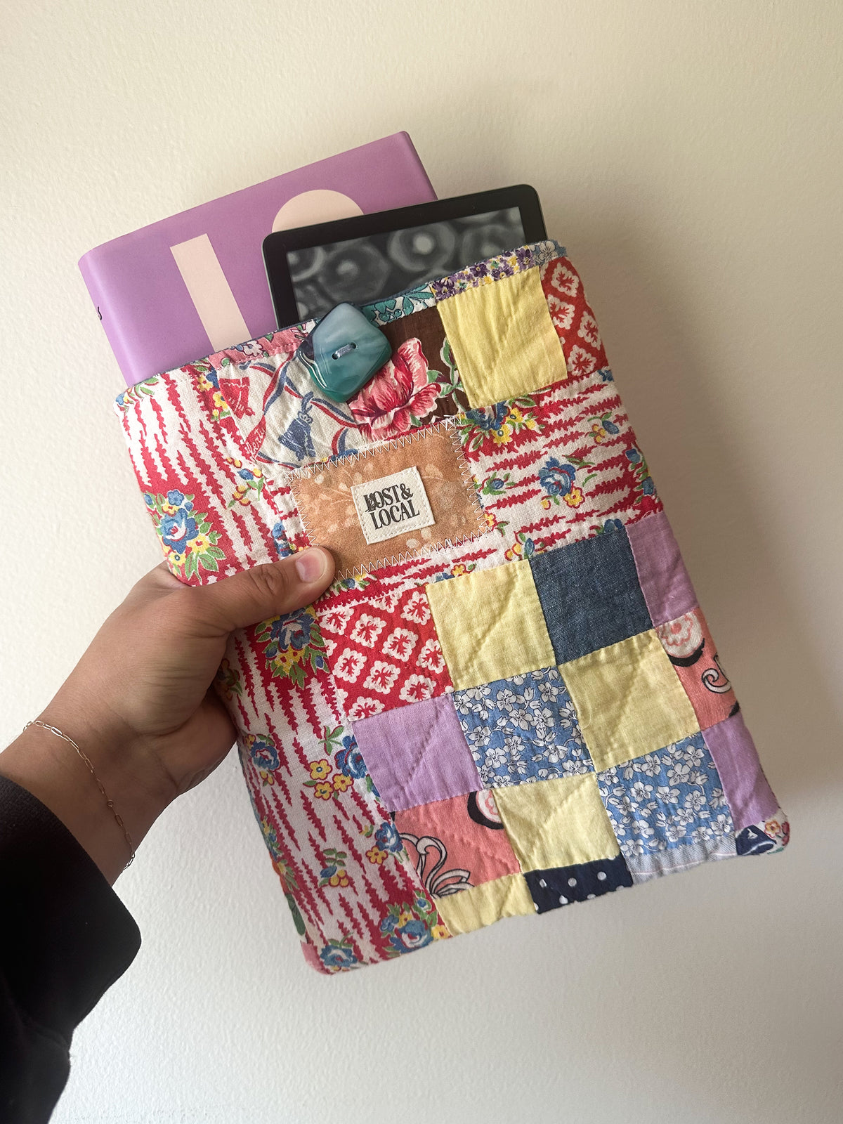 Quilted Book Sleeve XL
