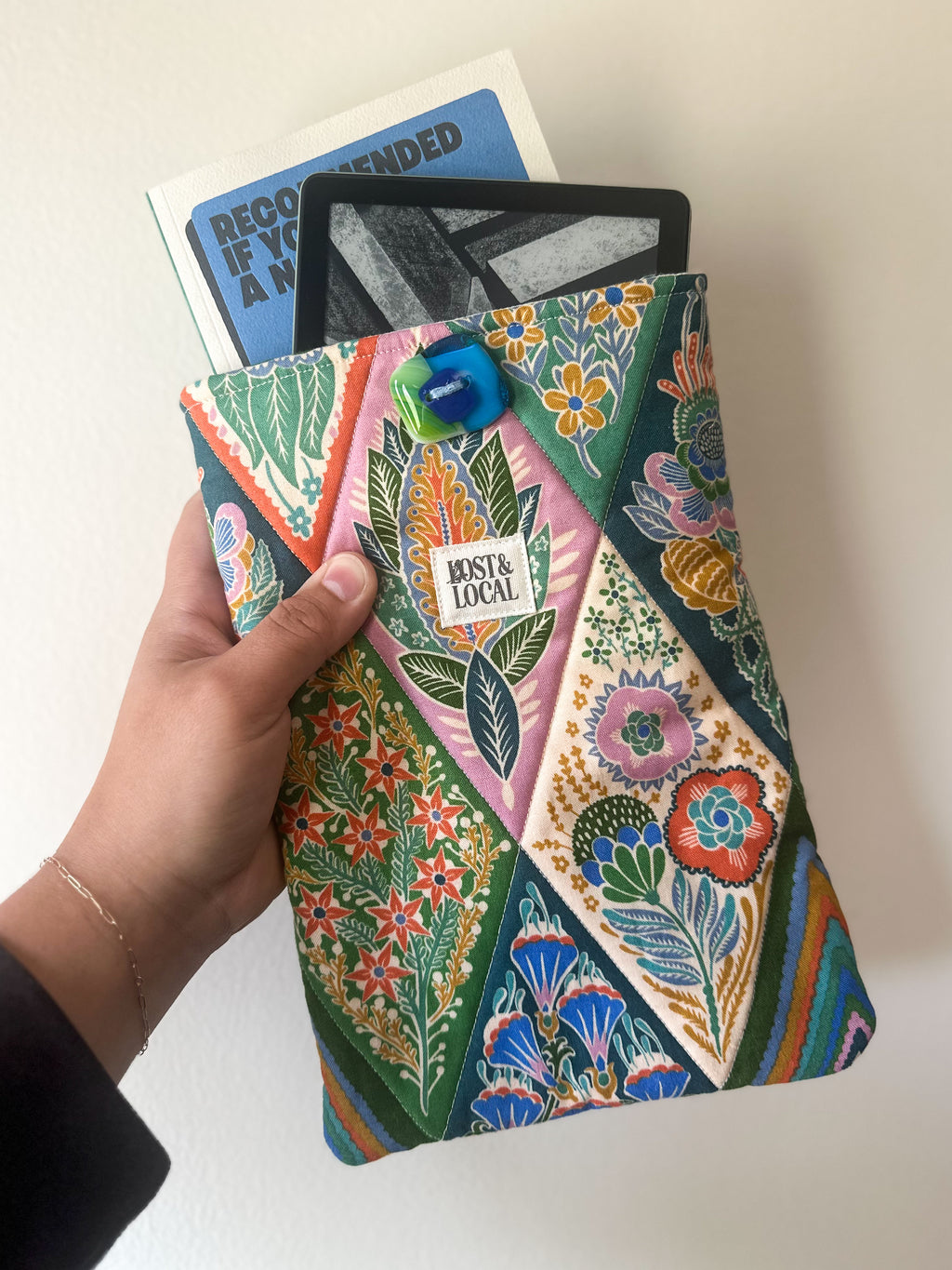 Quilted Book Sleeve