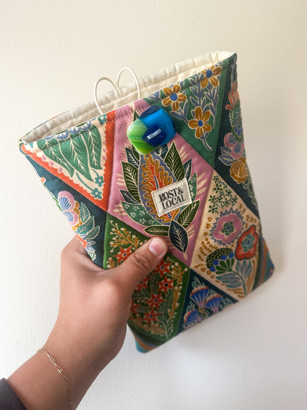 Quilted Book Sleeve