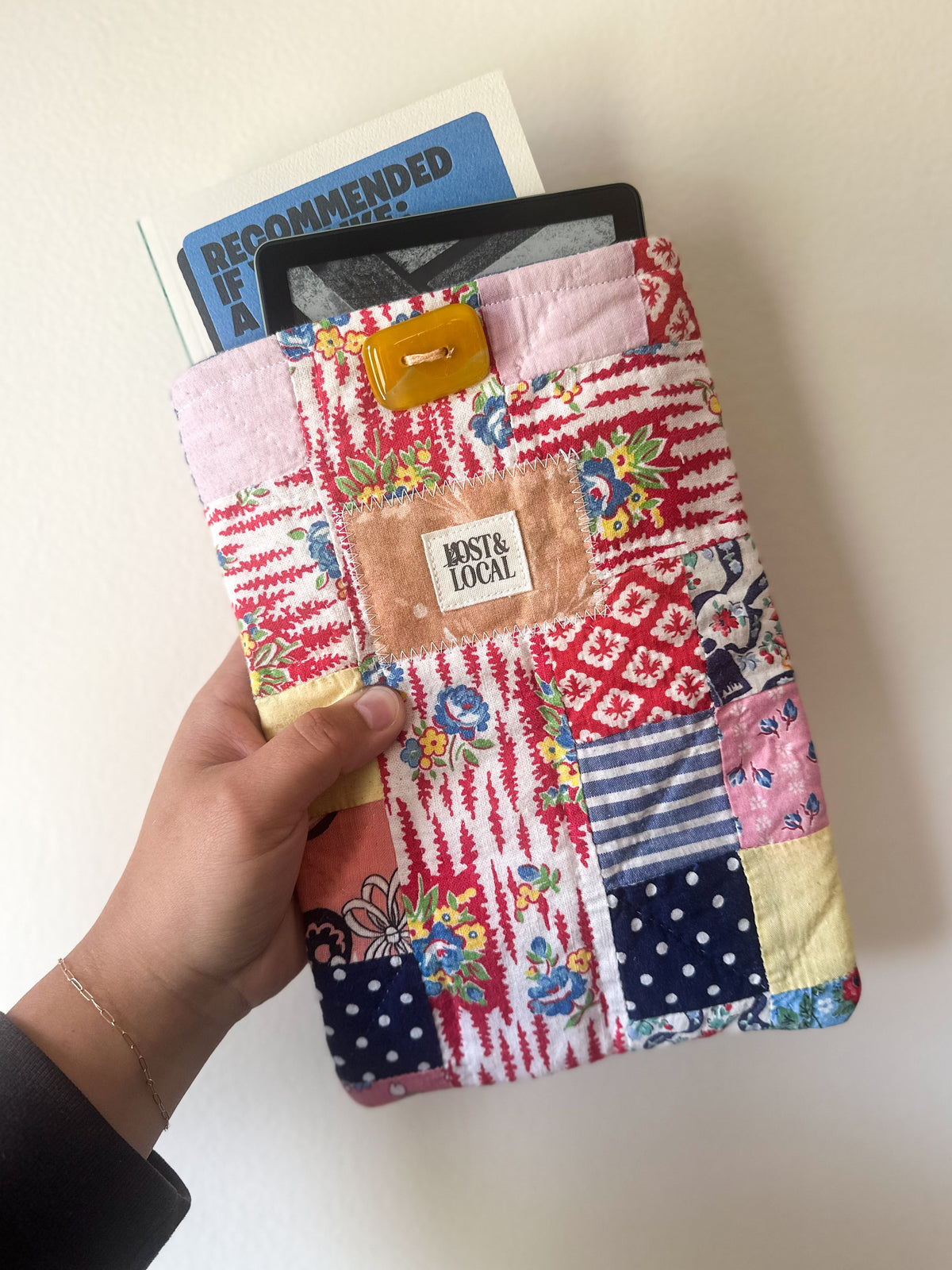 Quilted Book Sleeve