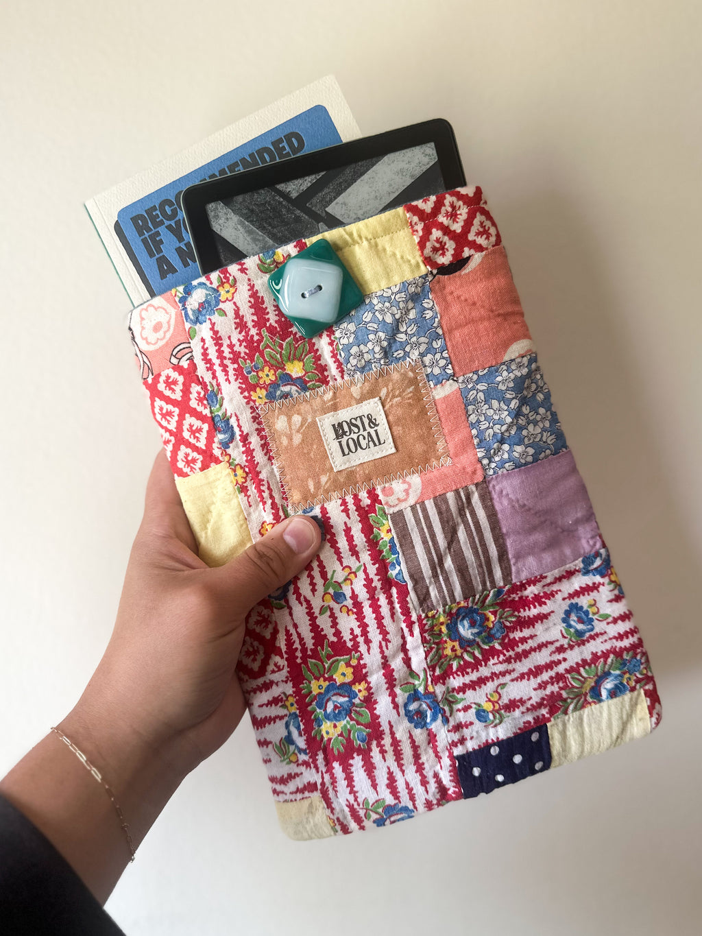 Quilted Book Sleeve
