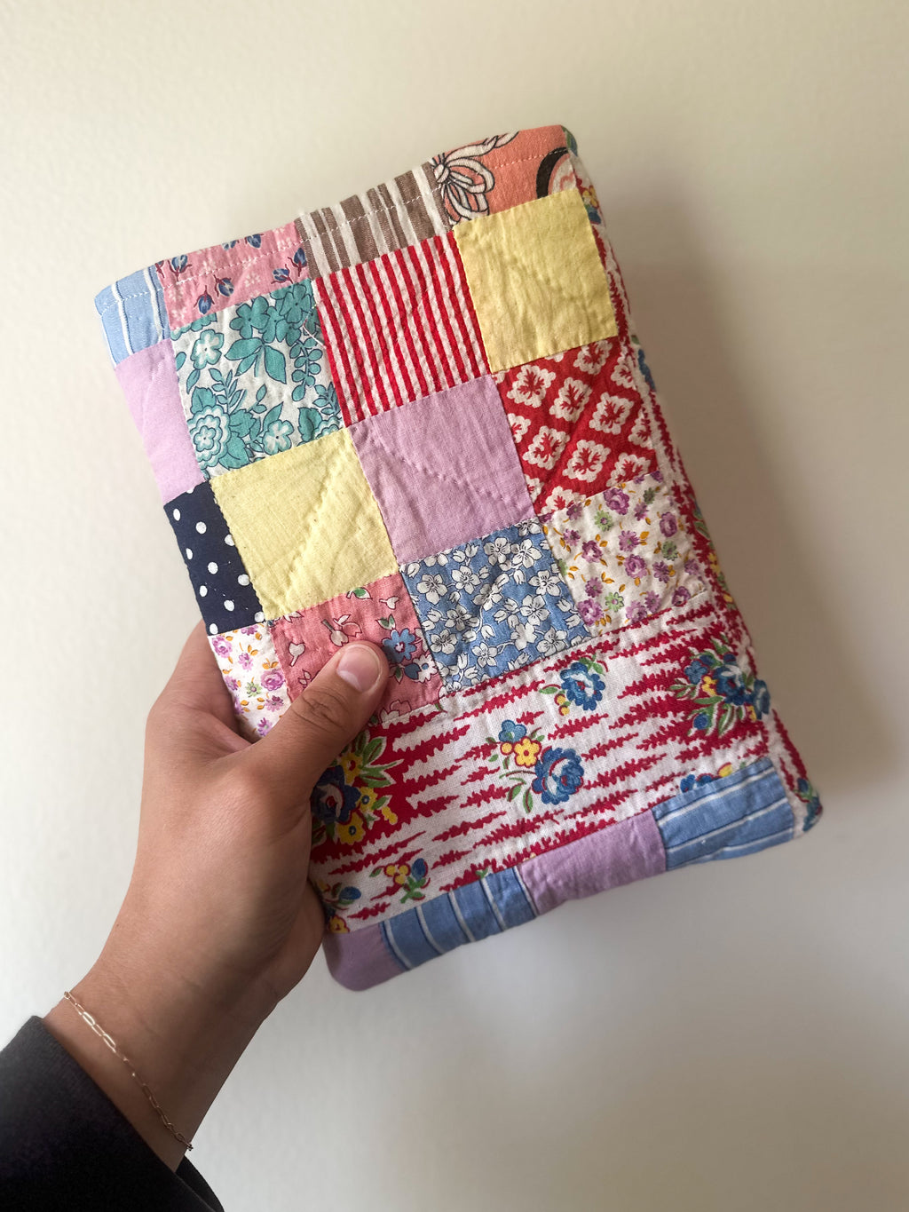 Quilted Book Sleeve