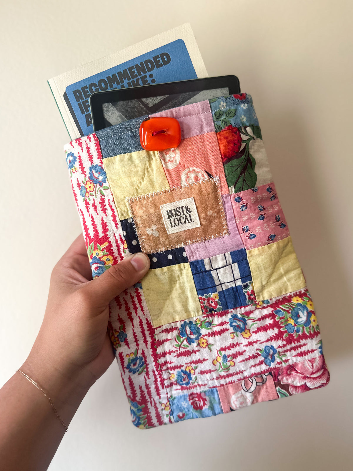 Quilted Book Sleeve