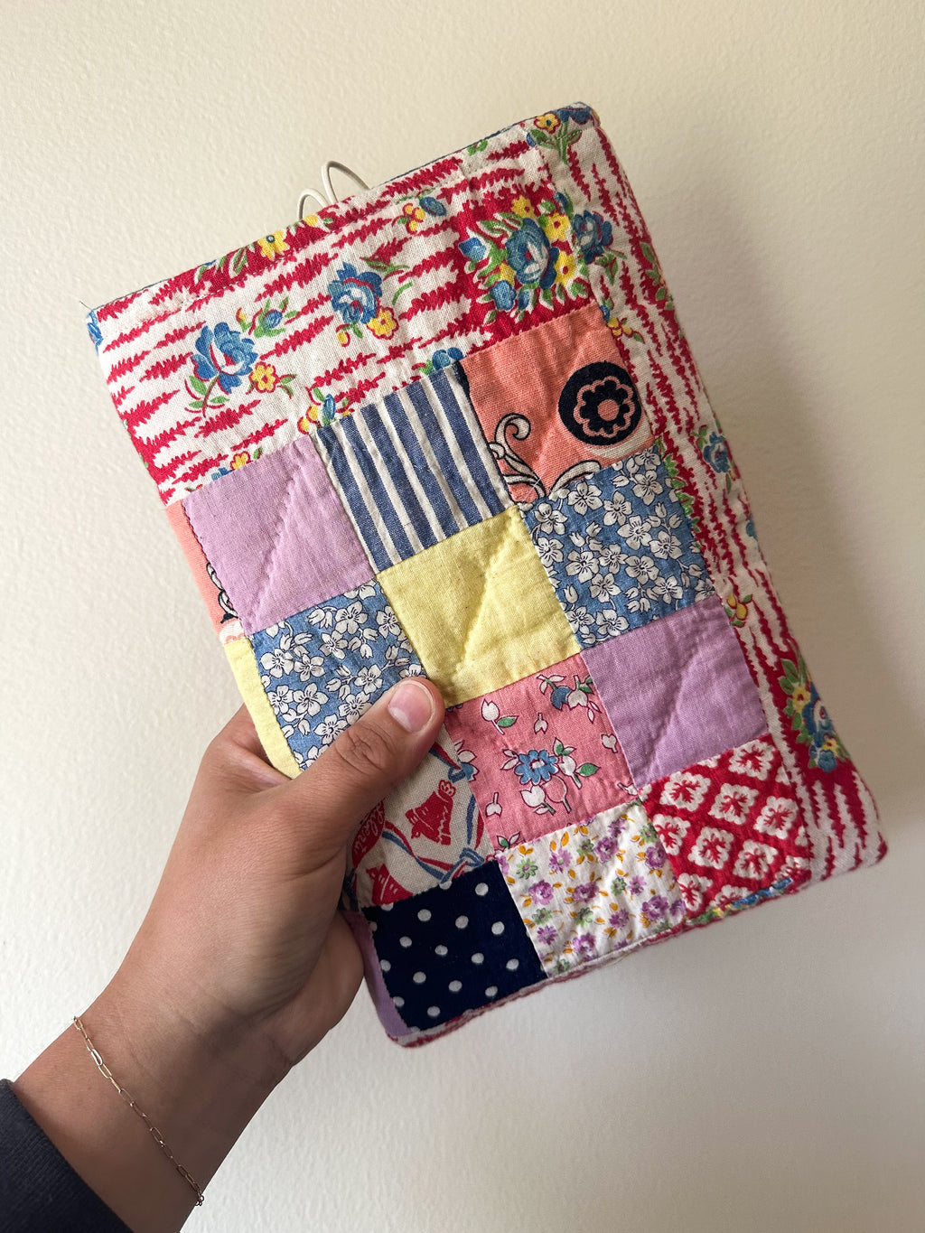 Quilted Book Sleeve