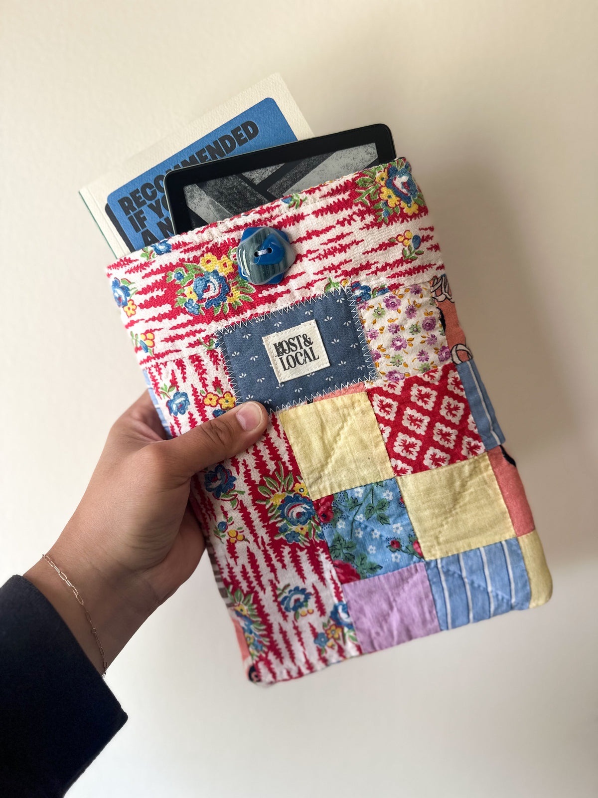 Quilted Book Sleeve