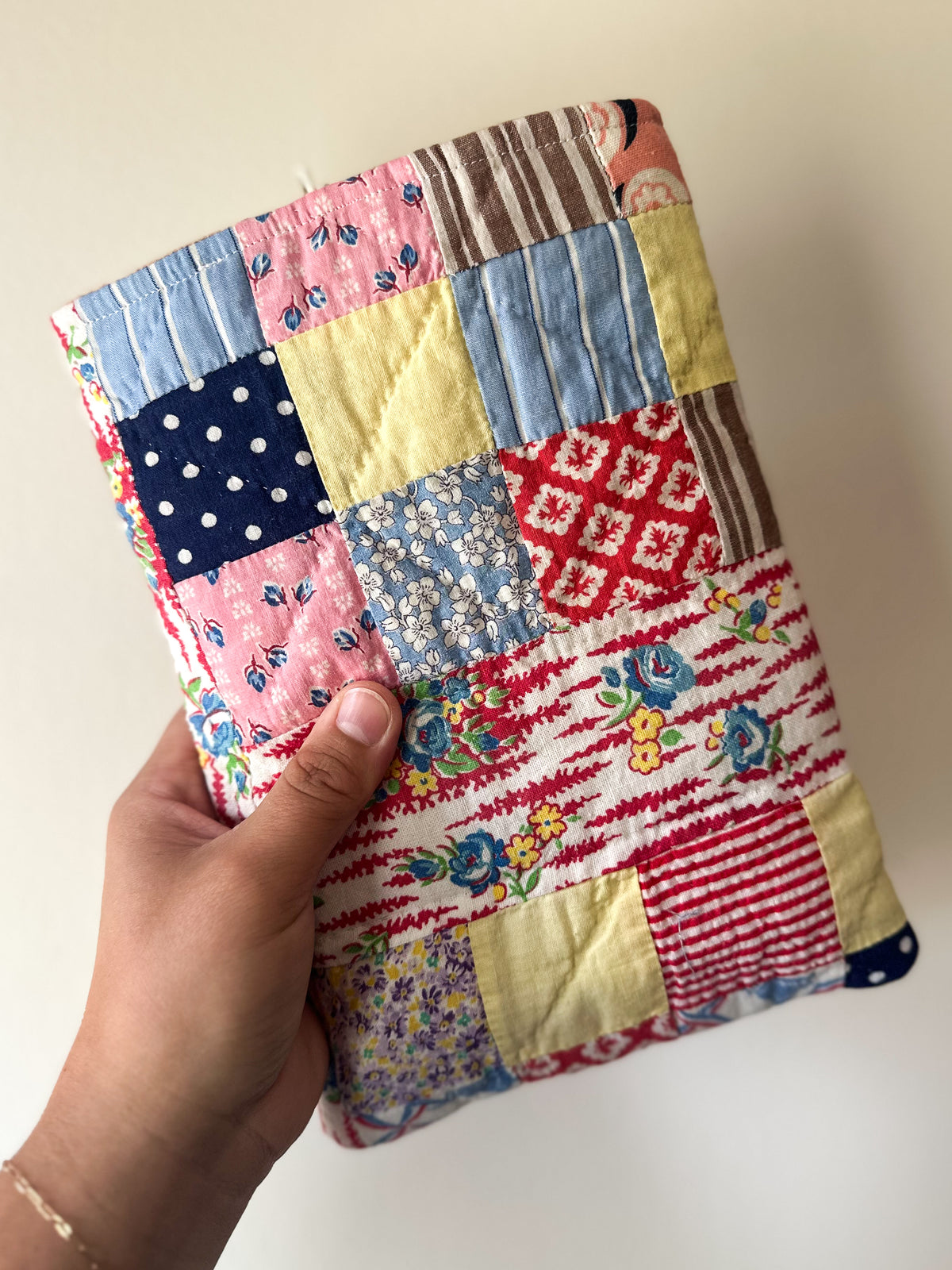 Quilted Book Sleeve
