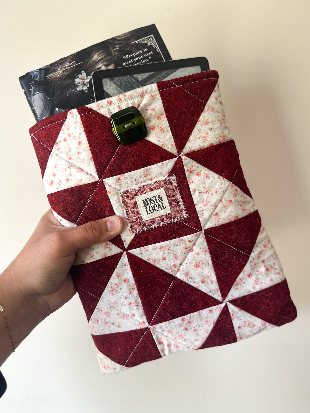 Quilted Book Sleeve XL