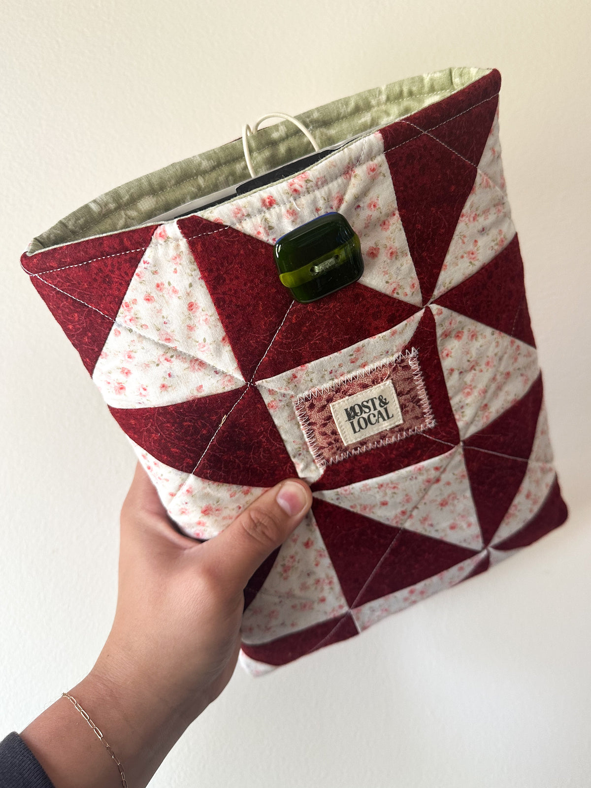 Quilted Book Sleeve XL